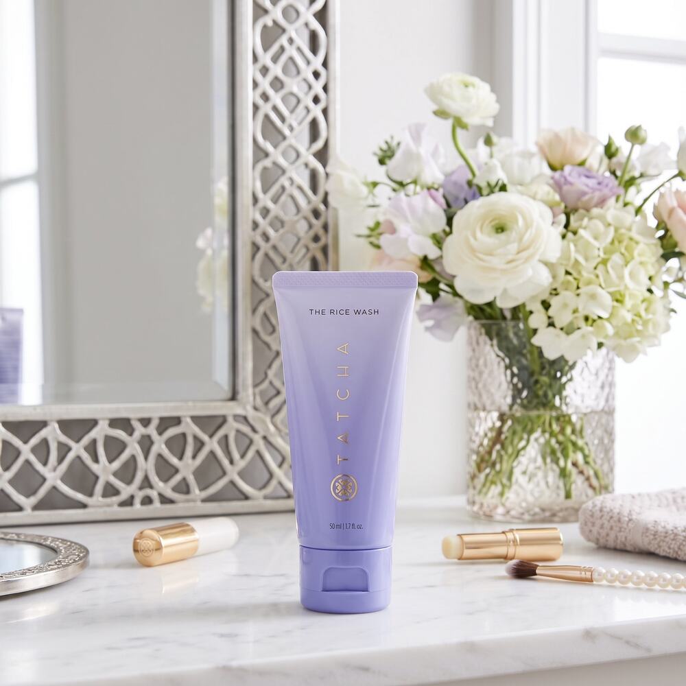 Tatcha The Rice Wash Soft Cream Cleanser 1.7 oz / 50mL